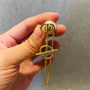 Pair of pearl earrings